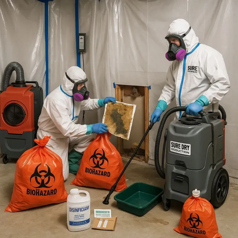 Contaminated Water Handling Protocols process in Briar, TX