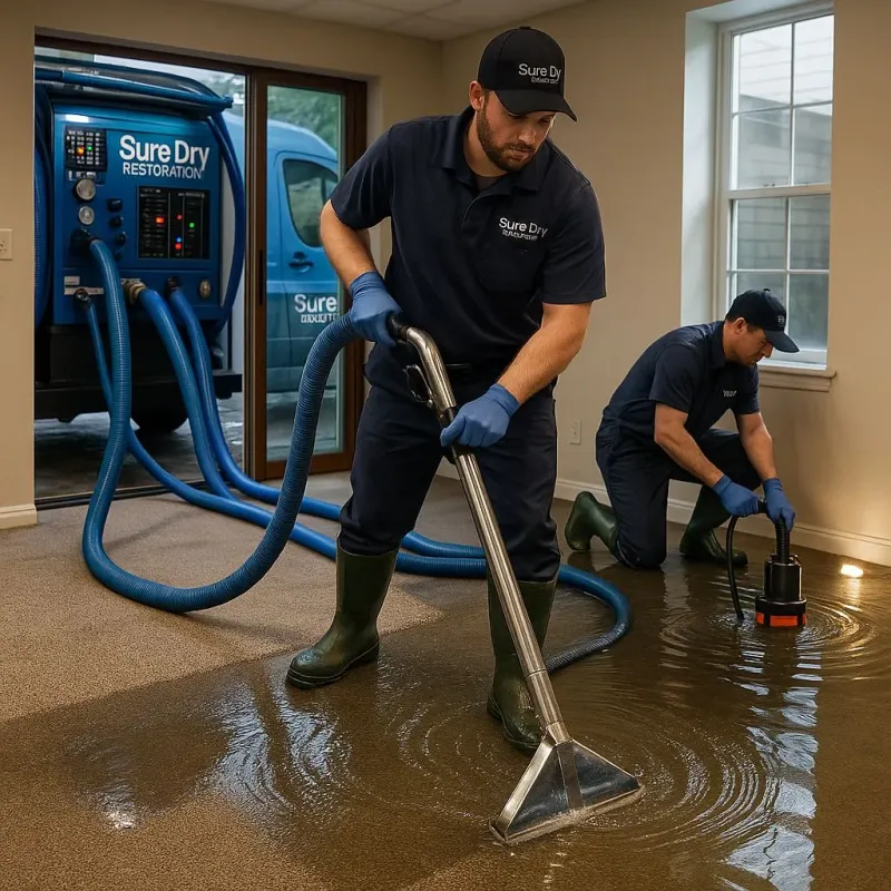 Water Extraction and Removal process in Briar, TX